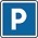 un panneau de parking